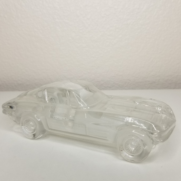 Hofbauer Crystal 1963 Corvette Stingray Split Window Sports Car Paperweight‎ - Picture 3 of 10